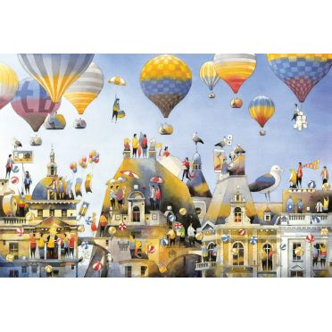 Miastonauci – środek, balony